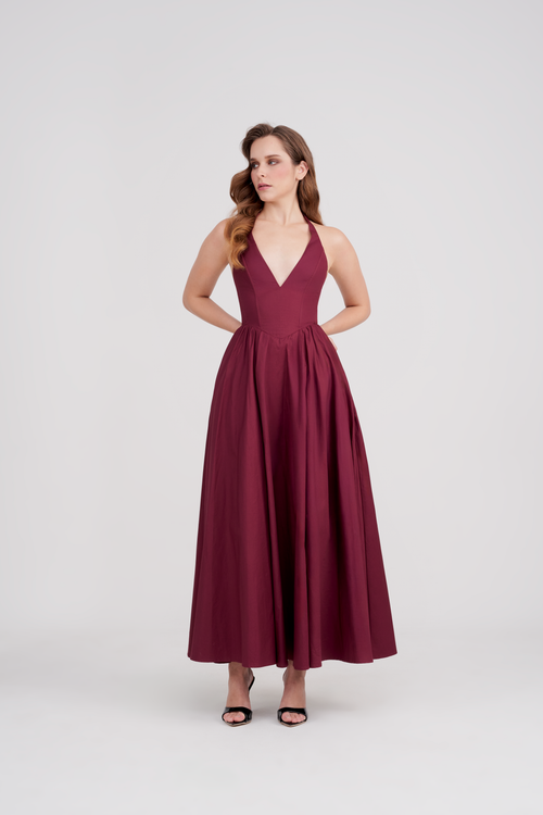 Load image 1 in gallery view. AURELIA - Burgundy
