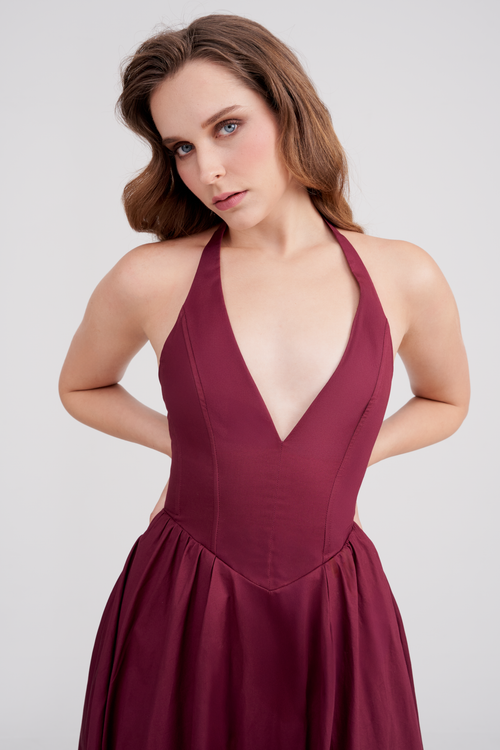 Load image 1 in gallery view. AURELIA - Burgundy