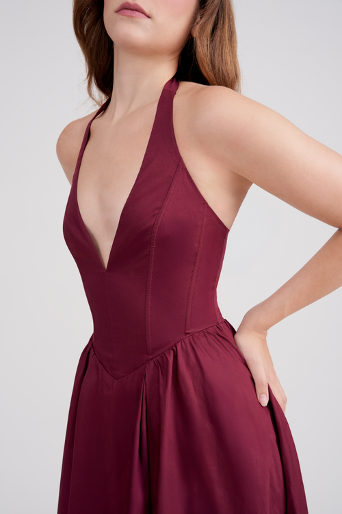 Load image 1 in gallery view. AURELIA - Burgundy